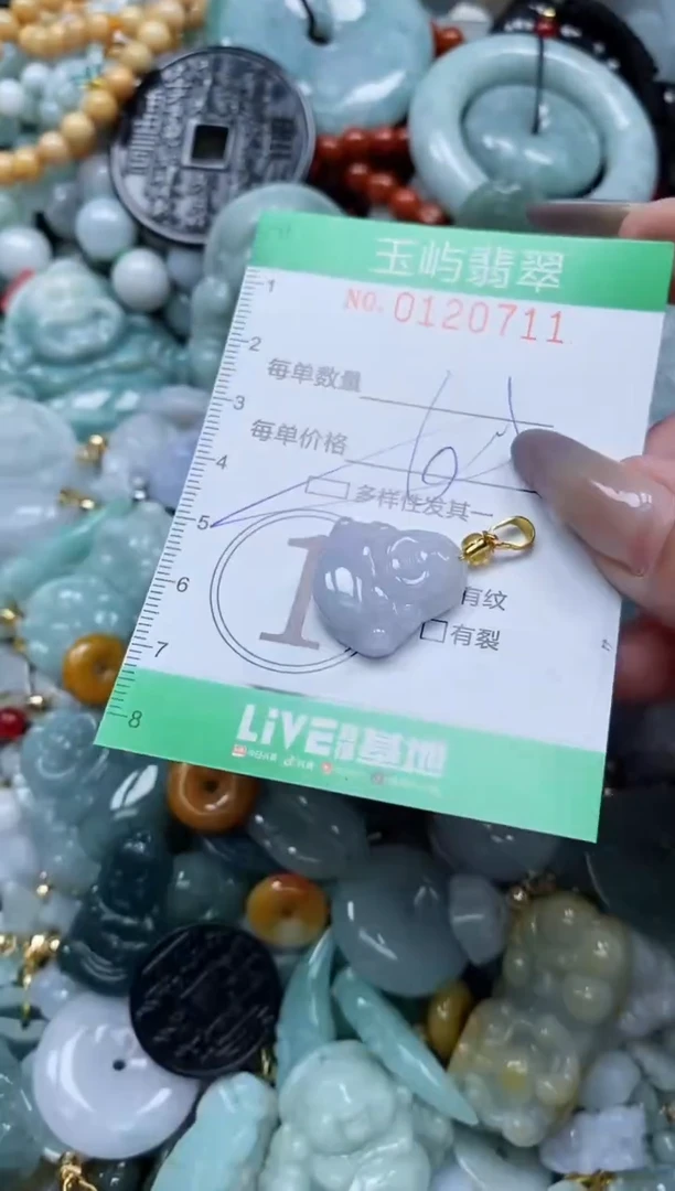 翡翠未镶嵌颈饰闪购0120711多样性发其一