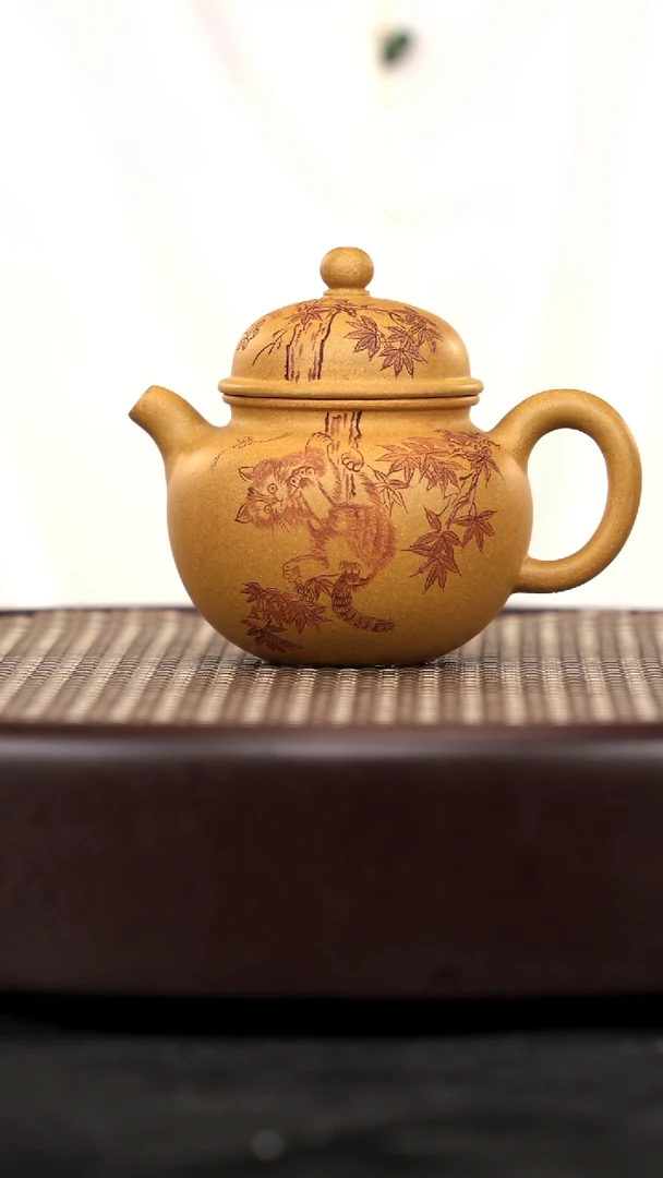 茶壶紫砂懿堂紫砂壶 20 黄金段 小掇球