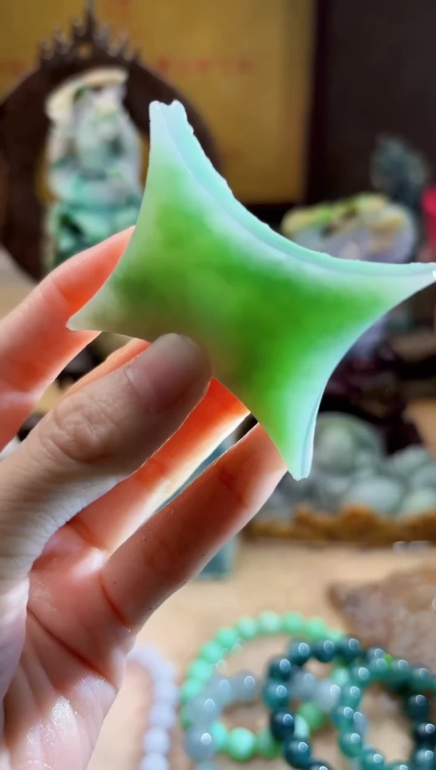 未镶嵌挂件翡翠A货柠优5731