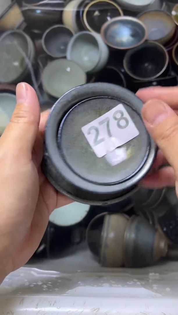 茶盏精美建窑建盏盖碗278
