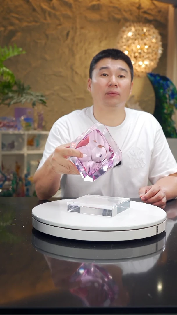 福利金红切面四方果碗26号