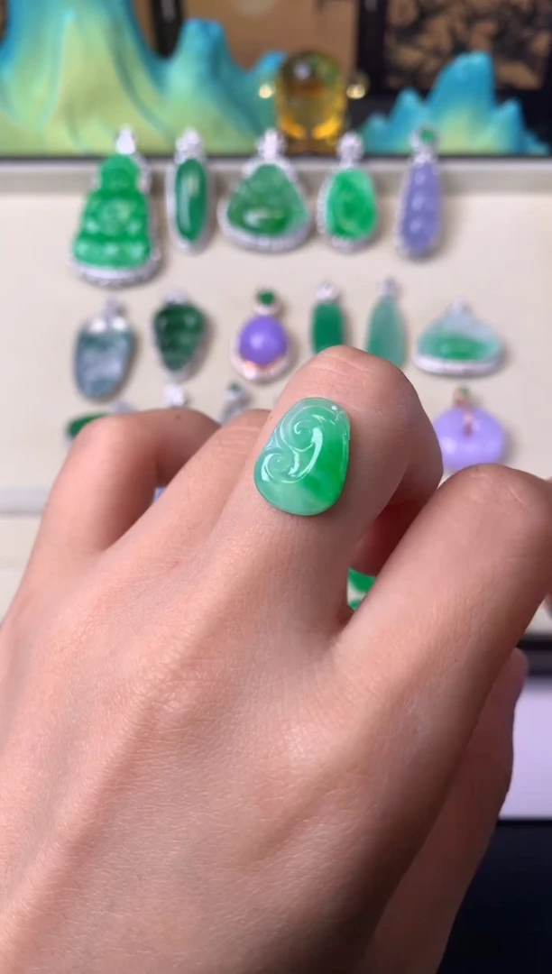 未镶嵌定制翡翠裸石（镶嵌定制）