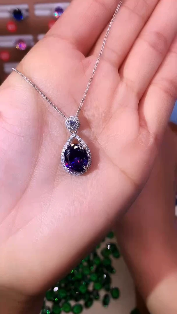 无925银大克拉重工精切高品质吊坠