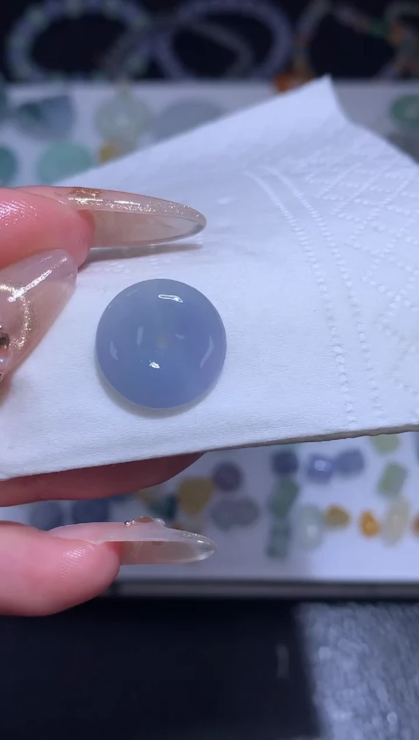 未镶嵌定制翡翠扣子