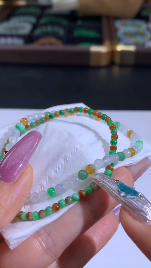 未镶嵌定制翡翠心*翡翠