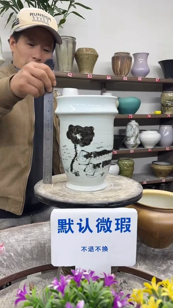12-30-高24口15瑕-花盆