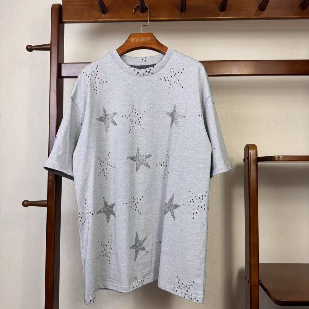 2358 时尚休闲百搭女士夏季半袖印花设计师潮牌女新款T恤【衣屋】