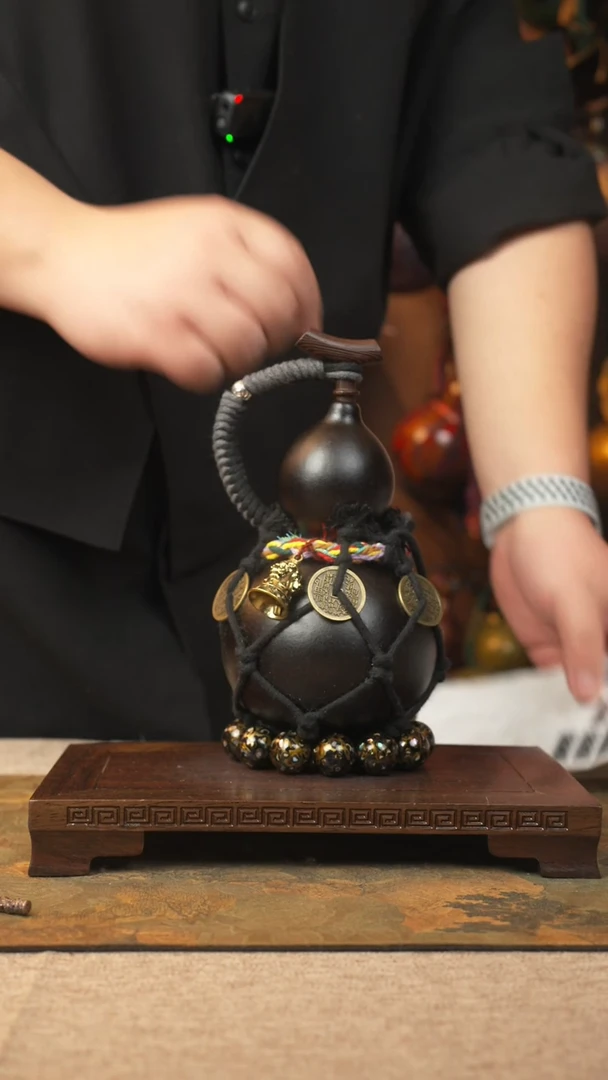 【闪购商品】296大漆葫芦一物一拍记葫堂出品