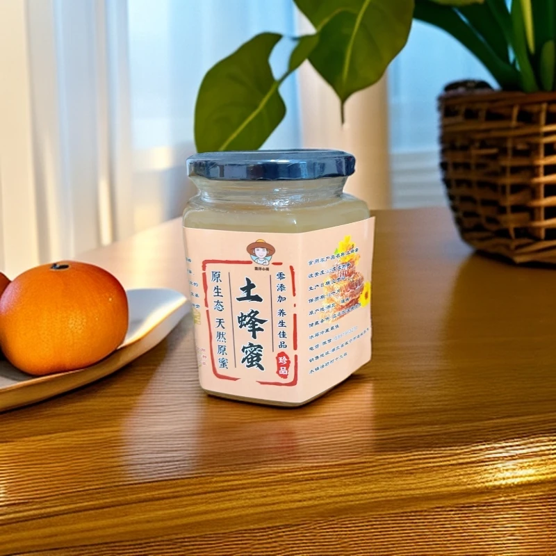 湖北通城本地深山原生态百花土蜂蜜