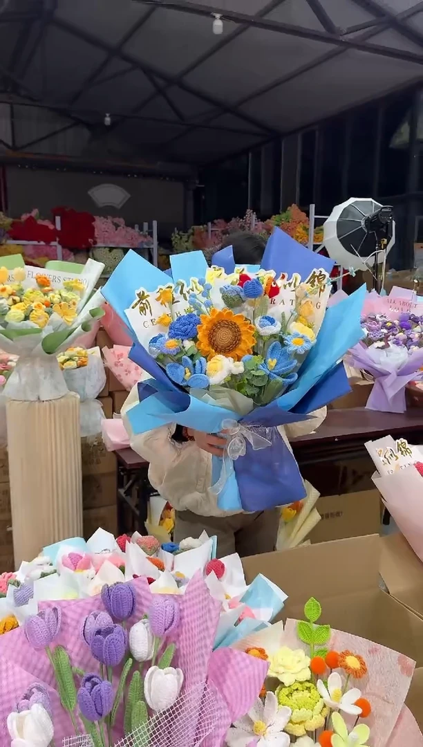 非遗手工花束，孤品定制！