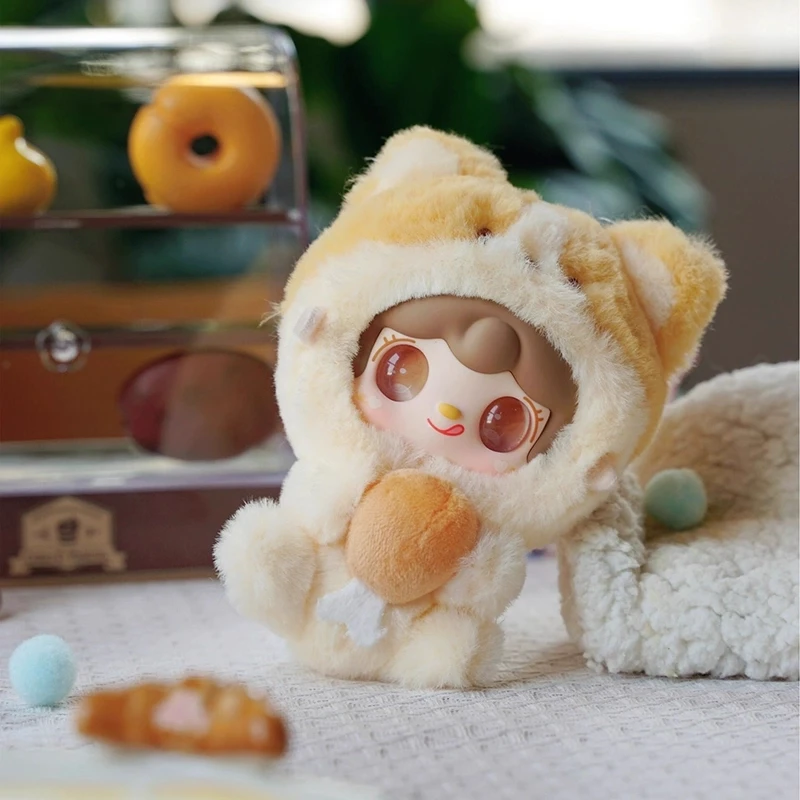 【氧氧Yooki】抱抱美食店系列 毛绒盲盒潮玩公仔