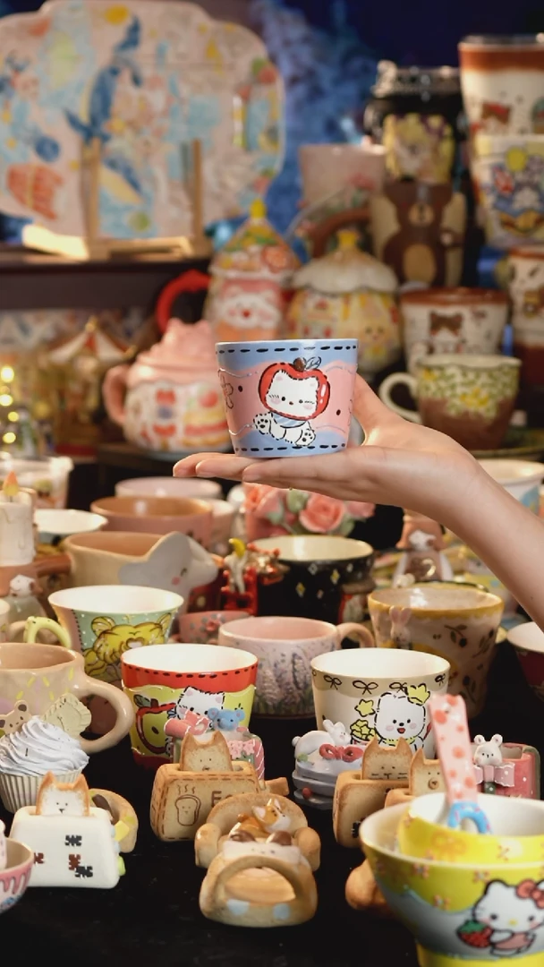 其他陶景德镇釉下彩手绘设计师款陶瓷