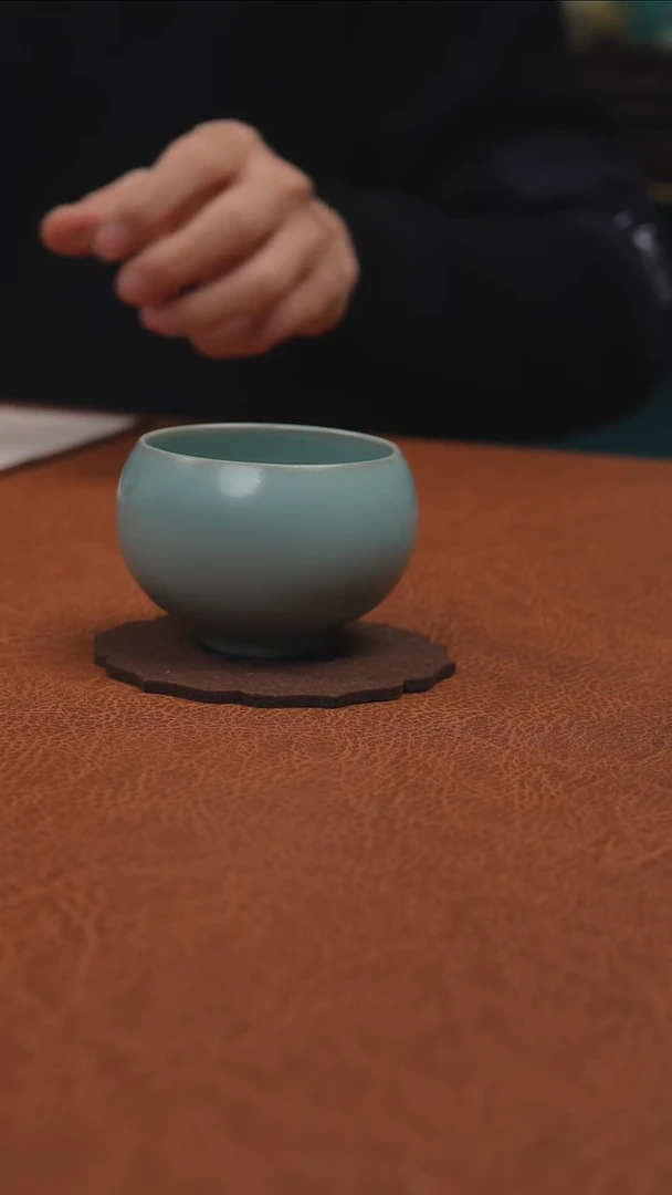 【闪购商品】杯汝州原产地原矿釉仿古禅定杯