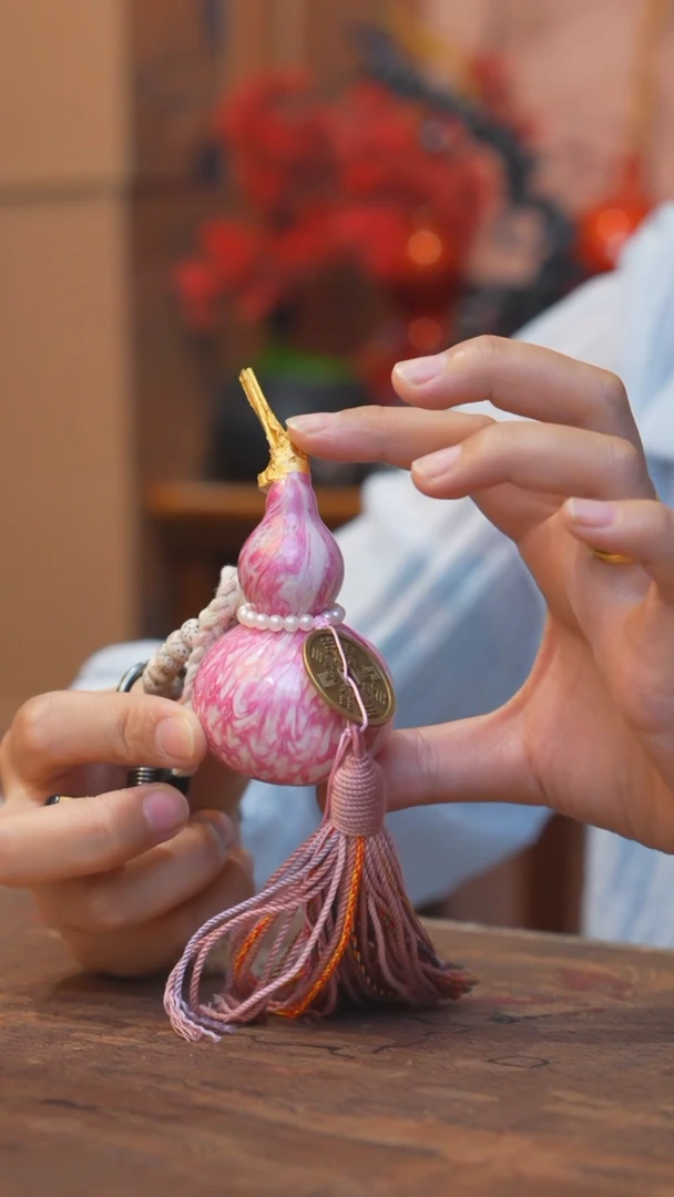 80缘梦漆艺工艺葫芦