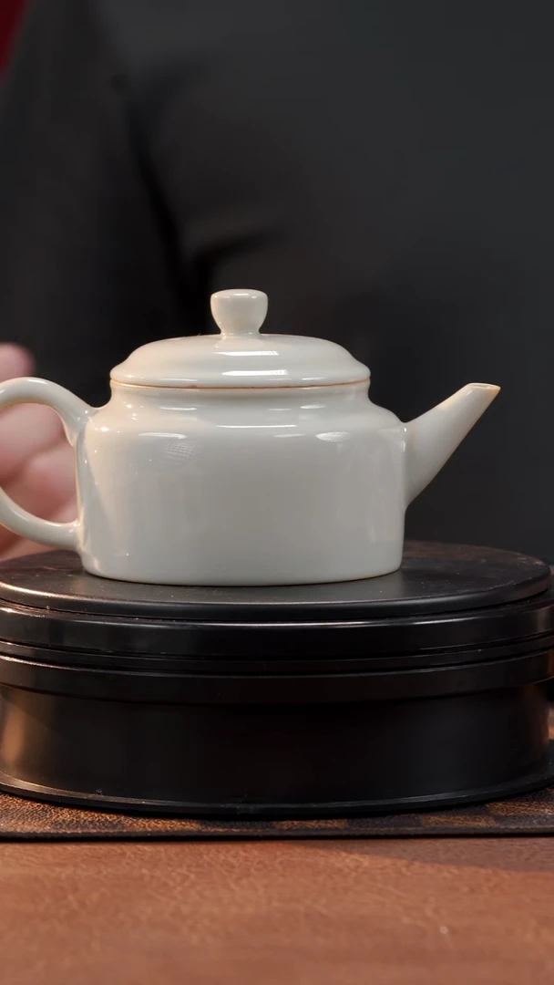 茶具柴烧光素德钟壶@@ST-C10085