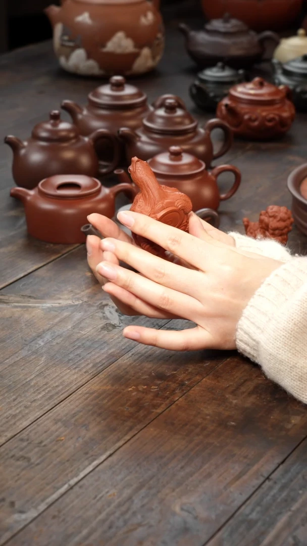 【闪购商品】紫砂茶壶精品紫砂乌龟11