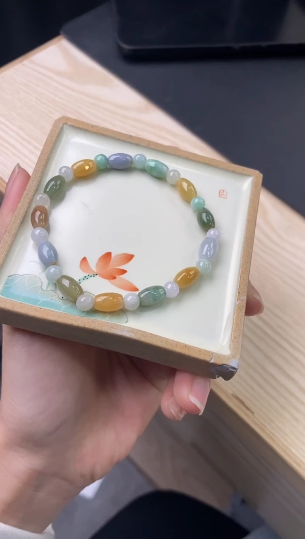 【闪购商品】翡翠手链未镶嵌手串209