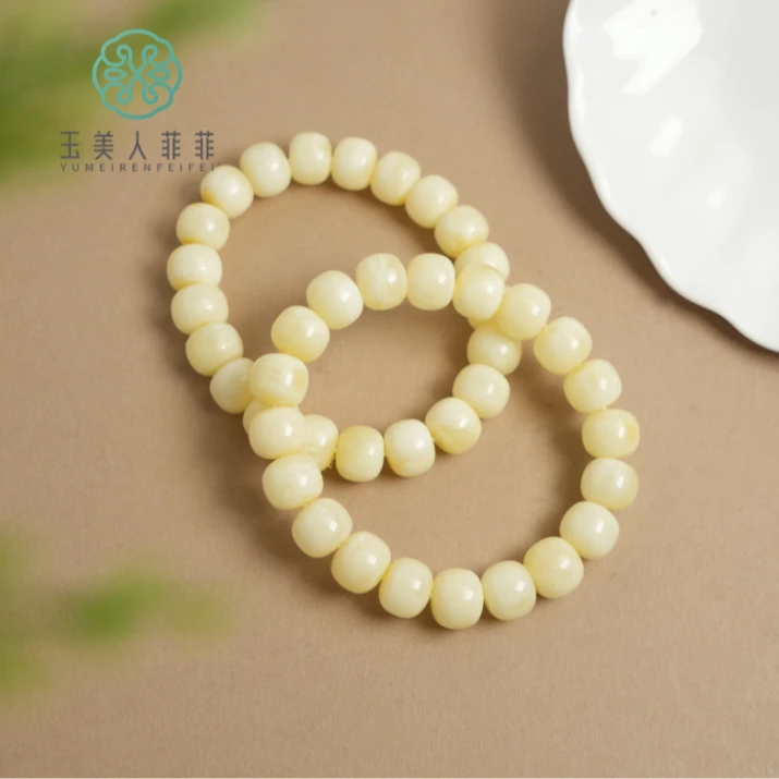 石惑珠宝~蜜蜡单圈手串-老型珠约11mm~多样性发一