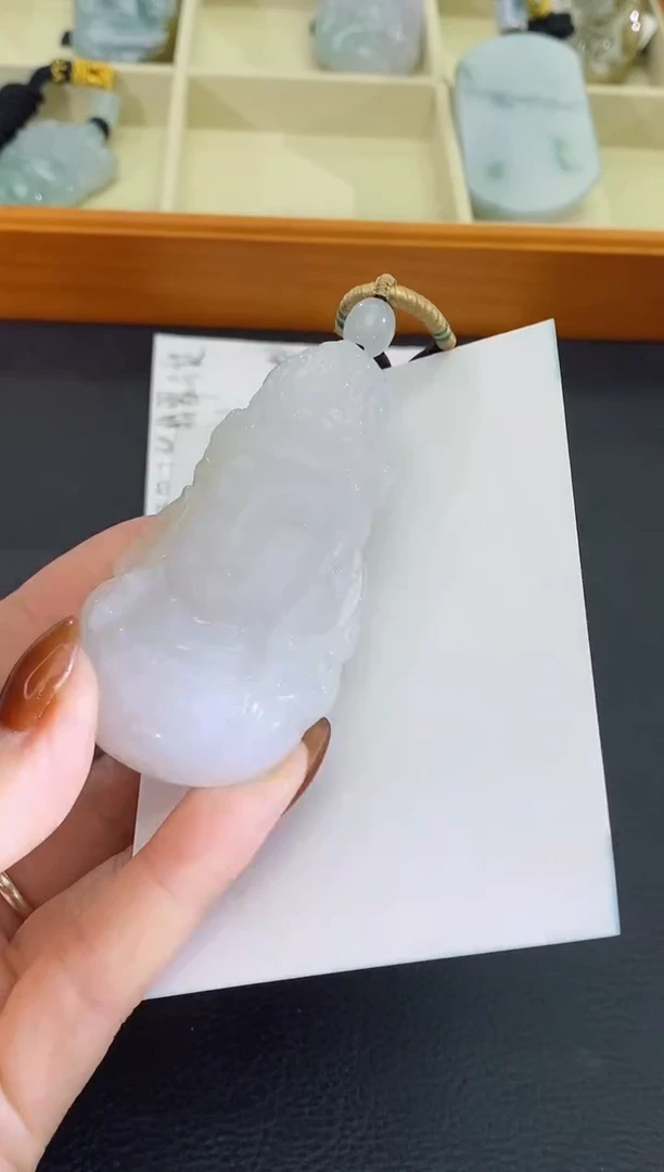 颈饰未镶嵌翡翠缅甸天然翡翠