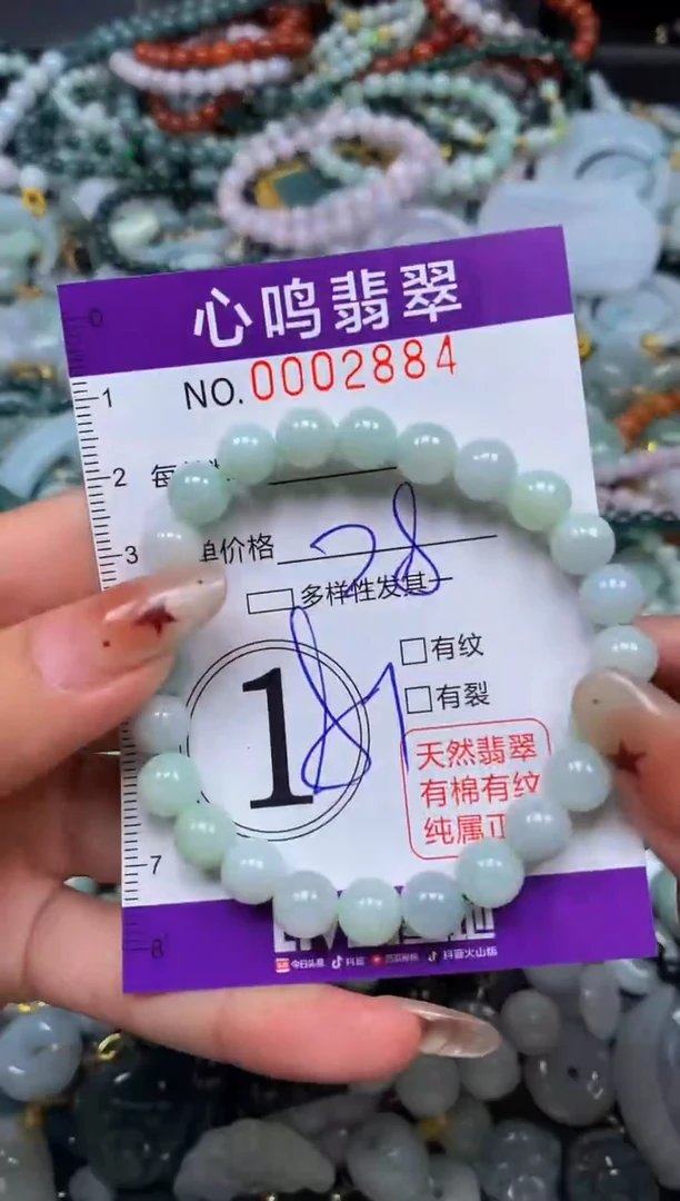 翡翠未镶嵌颈饰闪购002884