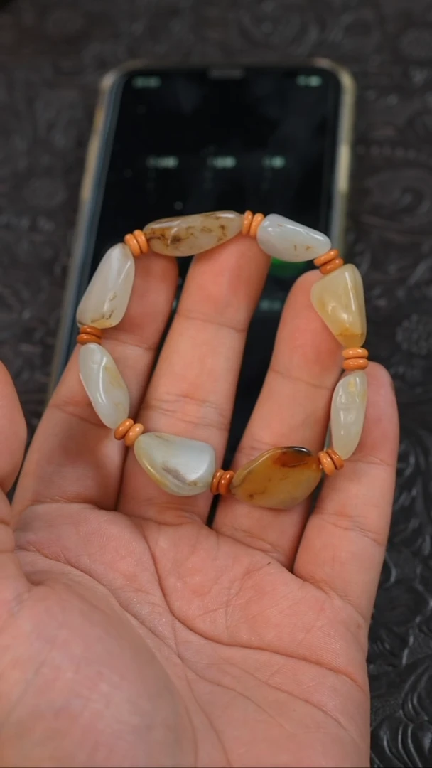 吊坠(不含链)未镶嵌和田玉清**豆多样性发一件10