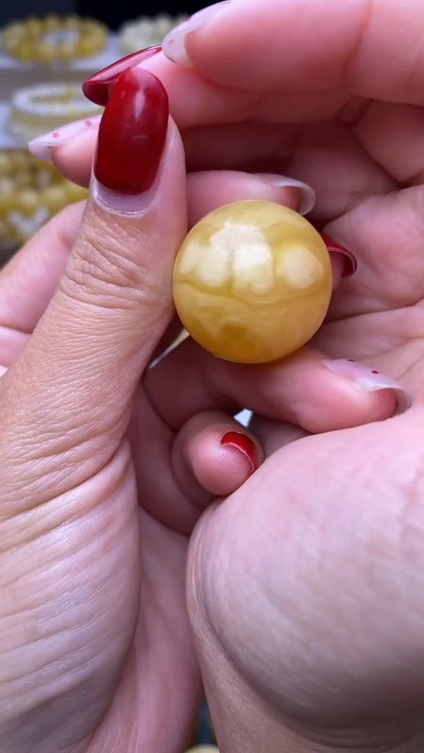 裸石蜜蜡未镶嵌树*微瑕葵.52