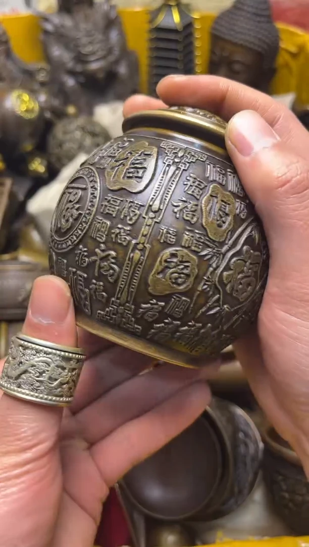 精美铜器，点击下单