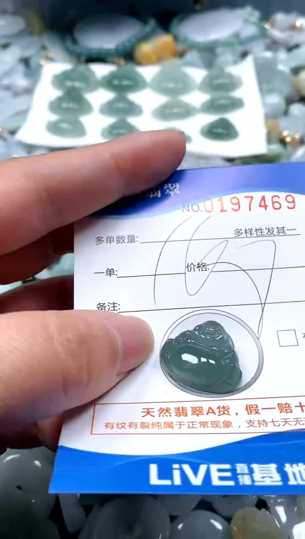 【闪购商品】翡翠颈饰未镶嵌闪购商品0197469