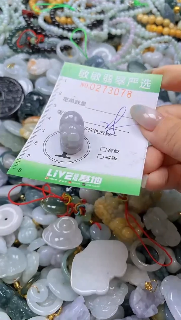 翡翠未镶嵌颈饰闪购0273078