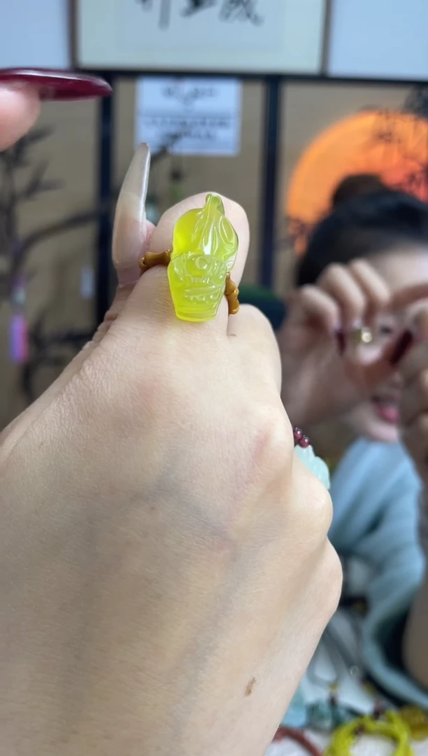 【闪购商品】岫玉戒指未镶嵌多样性发货其中发一