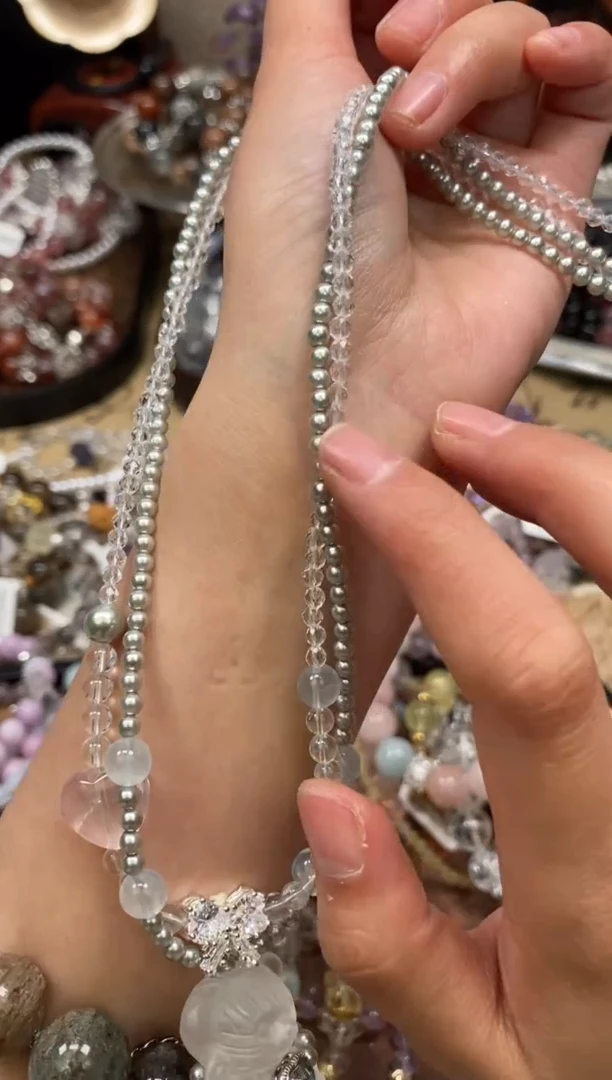 【闪购商品】水晶颈饰未镶嵌313手串