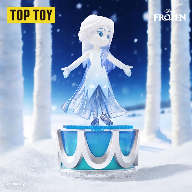 【TOP TOY】冰雪奇缘女王归来系列音乐盒手办盲盒艾莎摆件礼物儿童