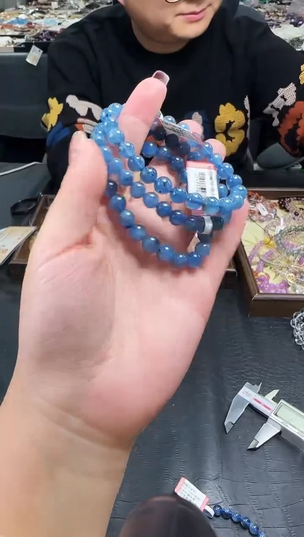 未镶嵌手串海蓝宝石956多样性发其一