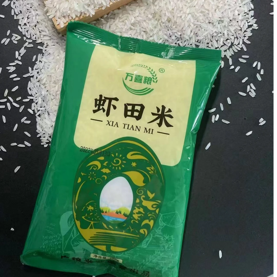 新鲜蒸煮营养天然的虾田醇香猫牙米口感软糯1包400g