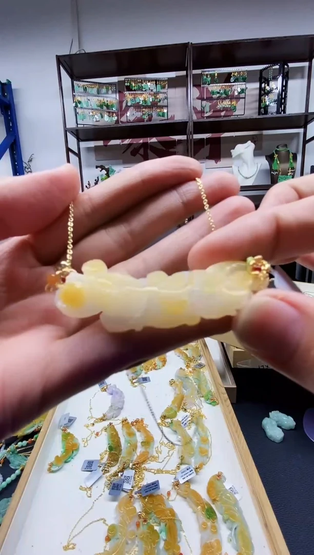 颈饰未镶嵌翡翠翡翠吊坠