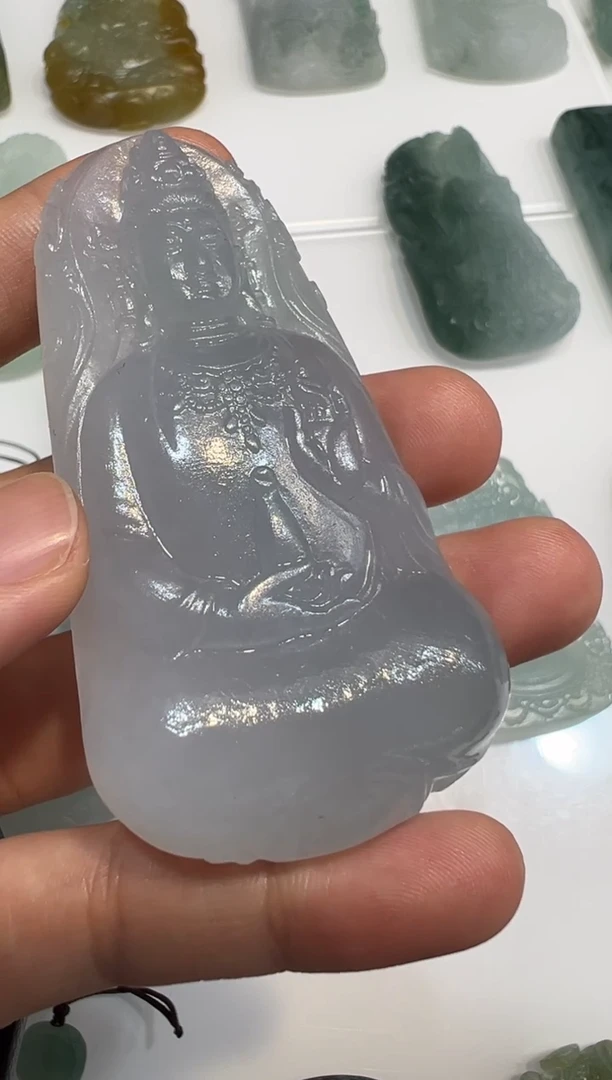未镶嵌定制翡翠素衣