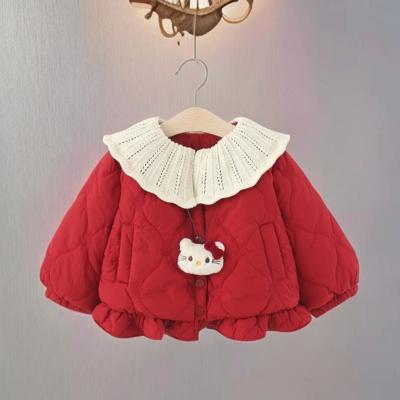 女童棉衣外套儿童冬季保暖棉袄婴幼儿童装公主女宝宝加厚外套棉服
