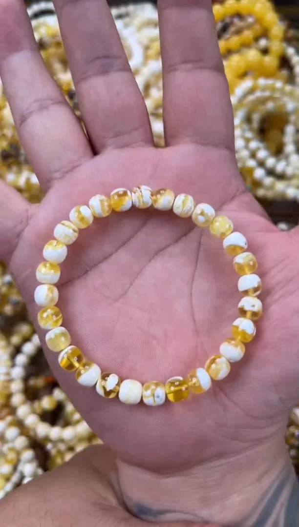 【闪购商品】琥珀裸石未镶嵌老型7