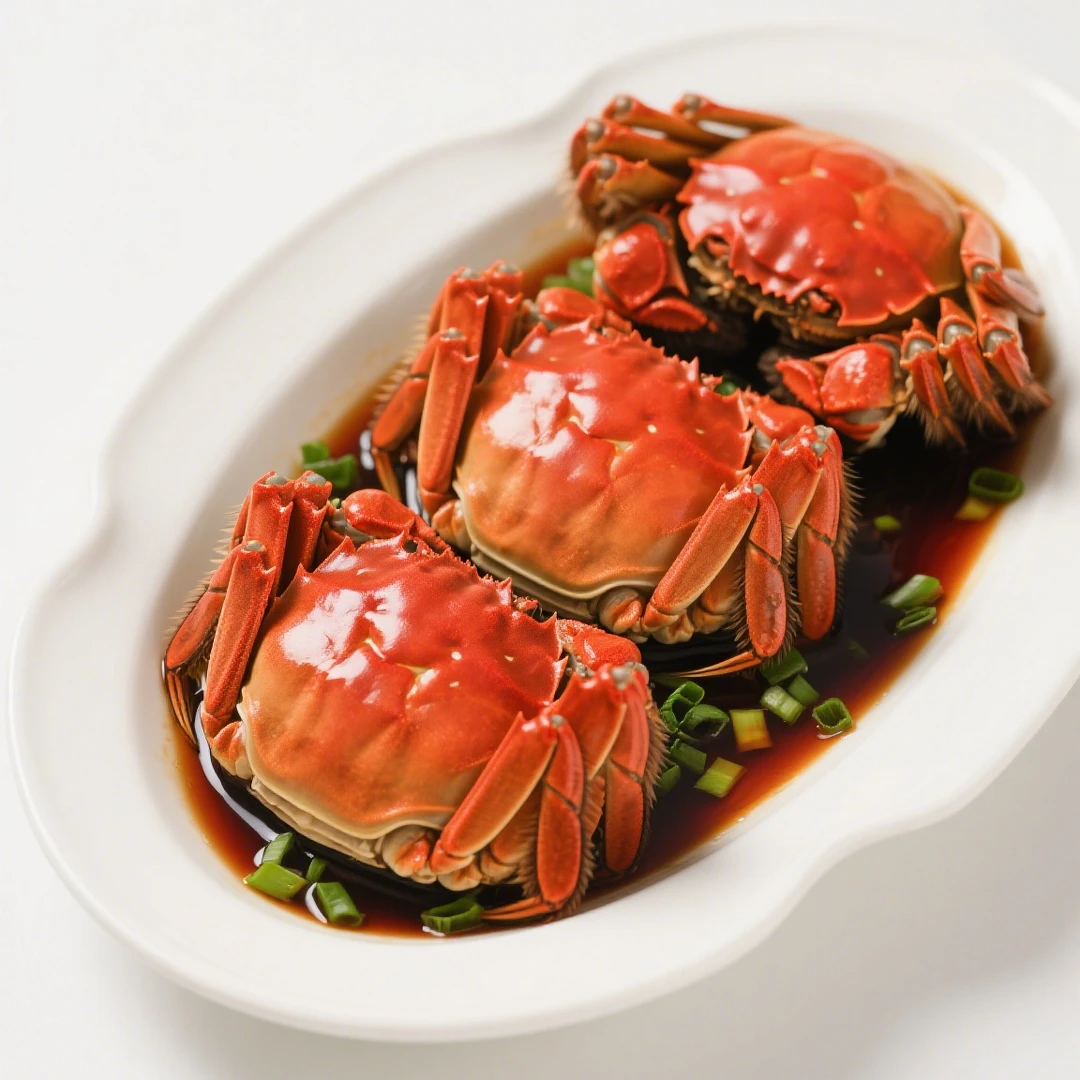 【溧阳新华厨】醉六月螃蟹370g小时达外卖非堂食