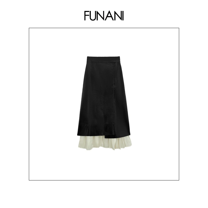 【FUNANI】 轻奢法式高级感重工原创设计感  裙子X2530023B