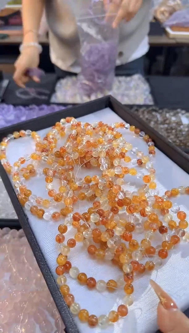 【闪购商品】水晶手串未镶嵌005/多样性发其一/卡8