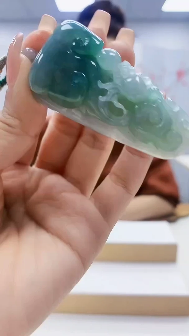 未镶嵌定制翡翠4829ty-毛货挂件44