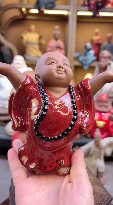 紫砂茶宠器闵茶宠摆件