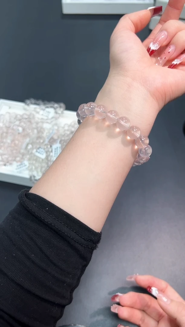 【闪购商品】水晶手串未镶嵌1A2多样性发其一/1条默认微瑕