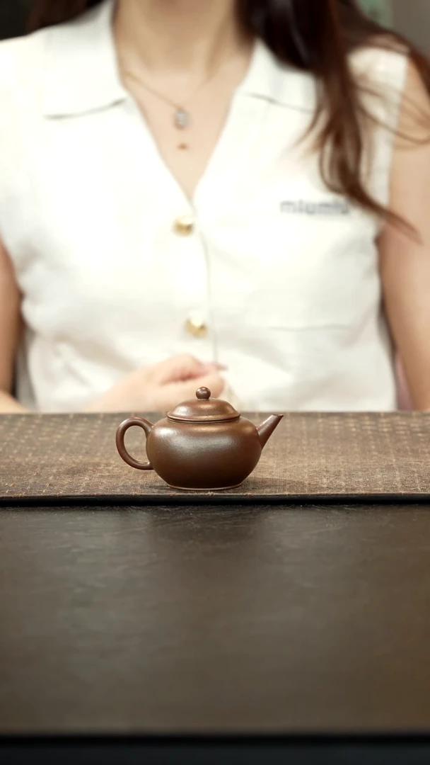 茶壶紫砂柴烧底槽青小水平60cc