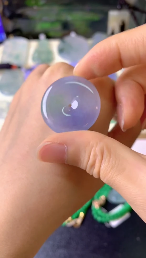 定制翡翠未镶嵌金****部裸玉（客户意向镶嵌）