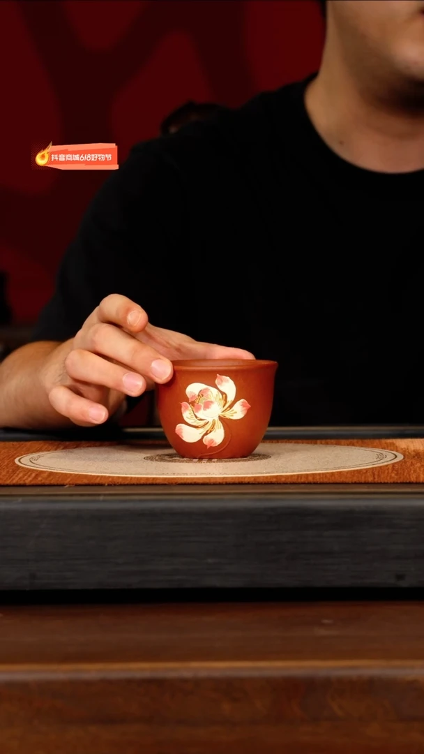 茶壶紫砂宜兴紫砂团团紫砂精选主人杯