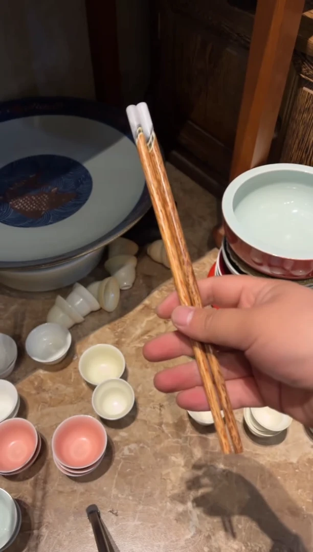 【闪购商品】瓷片全量  椰木木筷（拍一发二双）