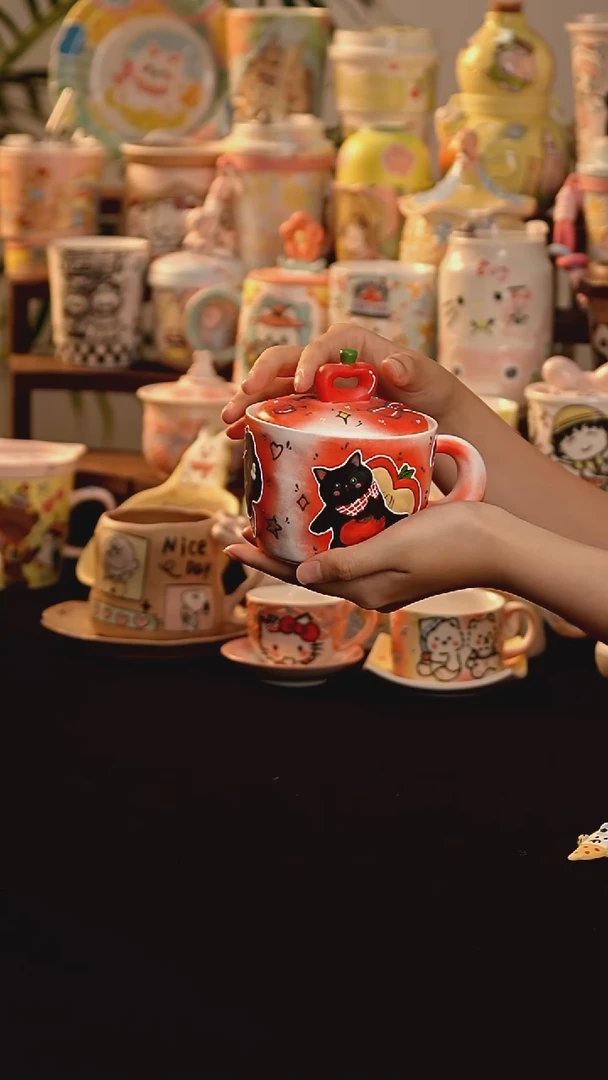 其他景德镇釉下彩手绘设计师款陶瓷