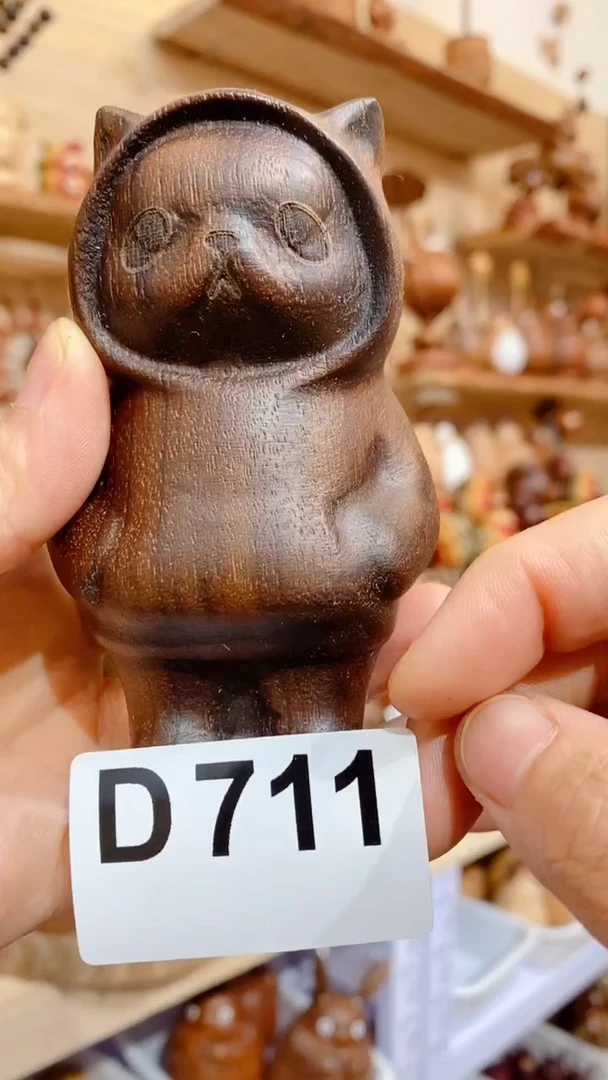 木木感觉可爱摆件